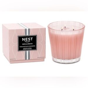 NEST New York Scented 3-Wick Candle, Himalayan Salt & Rosewater - 21.2 oz